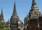 Le Wat Phra Si Sanphet à Ayutthaya, location, studio, appartement, chambre view talay, Pattaya, Thaïlande